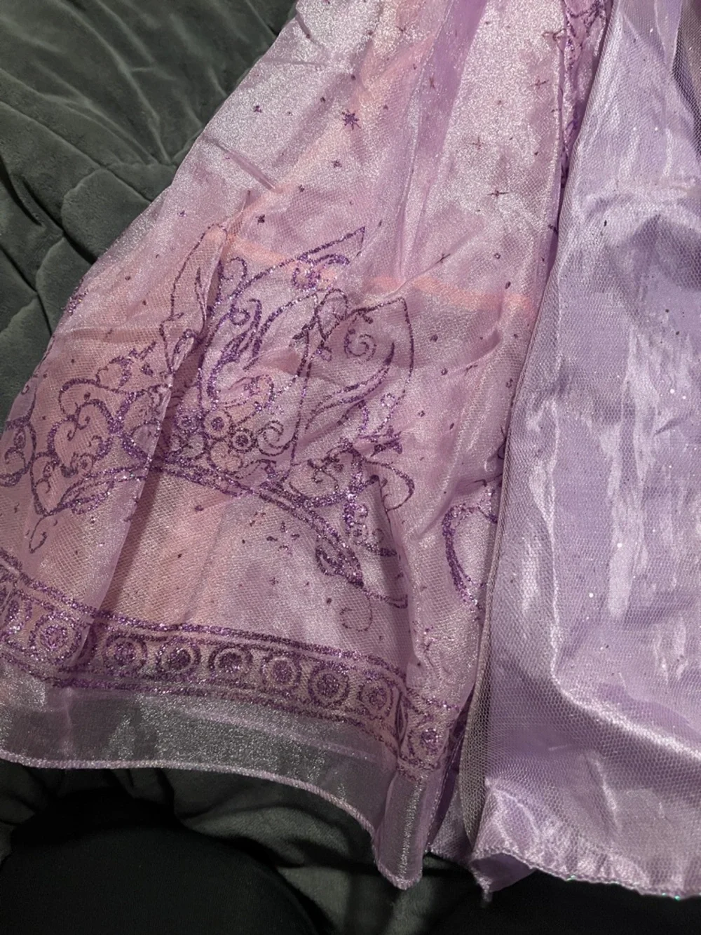 Disney Purple Shimmer Rapunzel Princess Dress - Picture 5 of 7